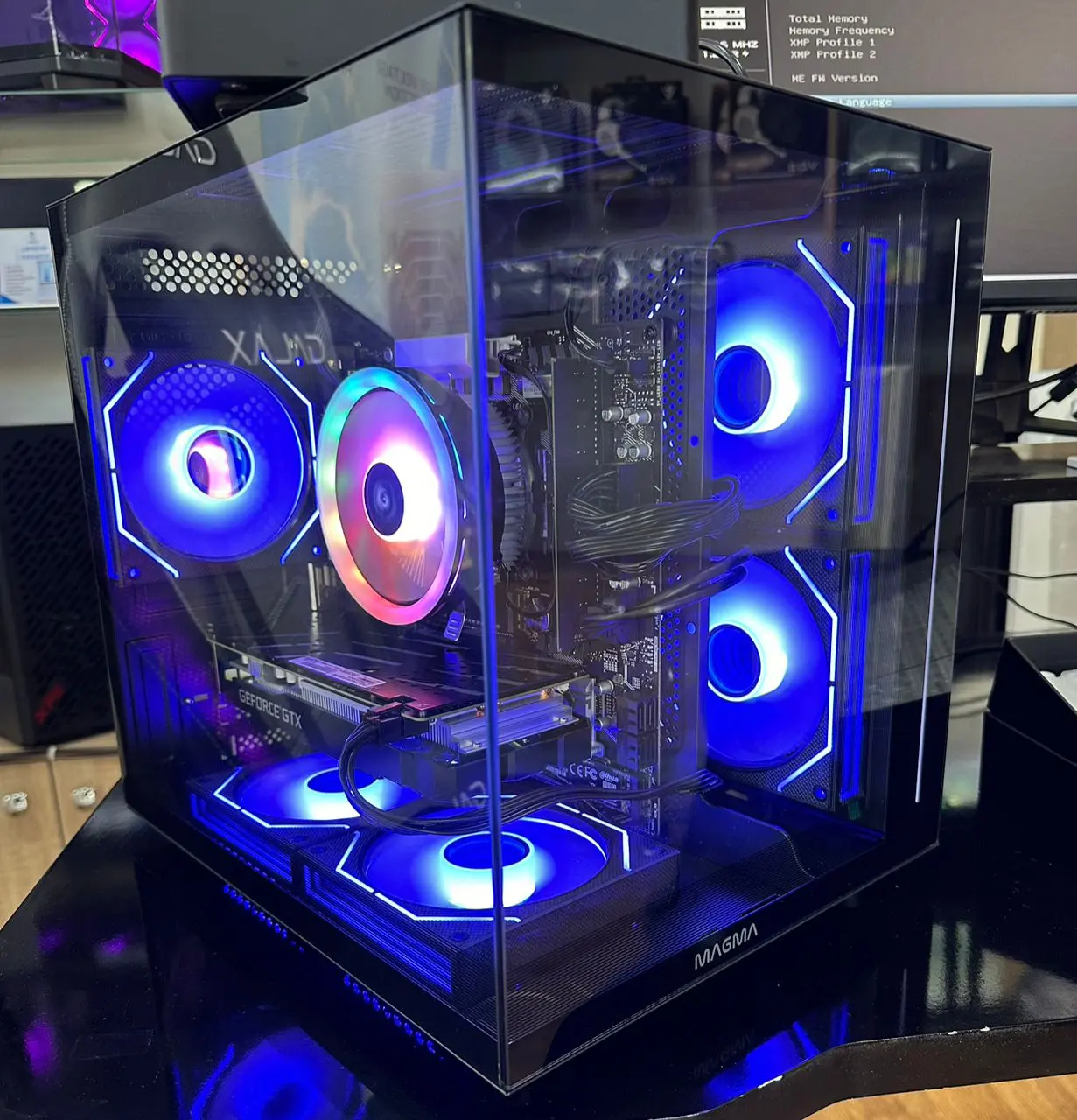 CASE MAGMA V900 5FANS ARGB BLACK